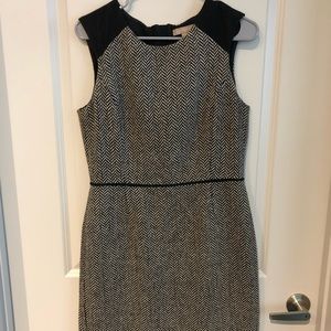 Chevron Banana Republic Work Dress